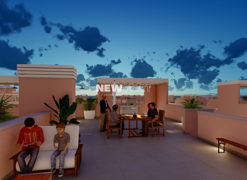Obra nueva - Bungalow bajo - Pilar de la Horadada