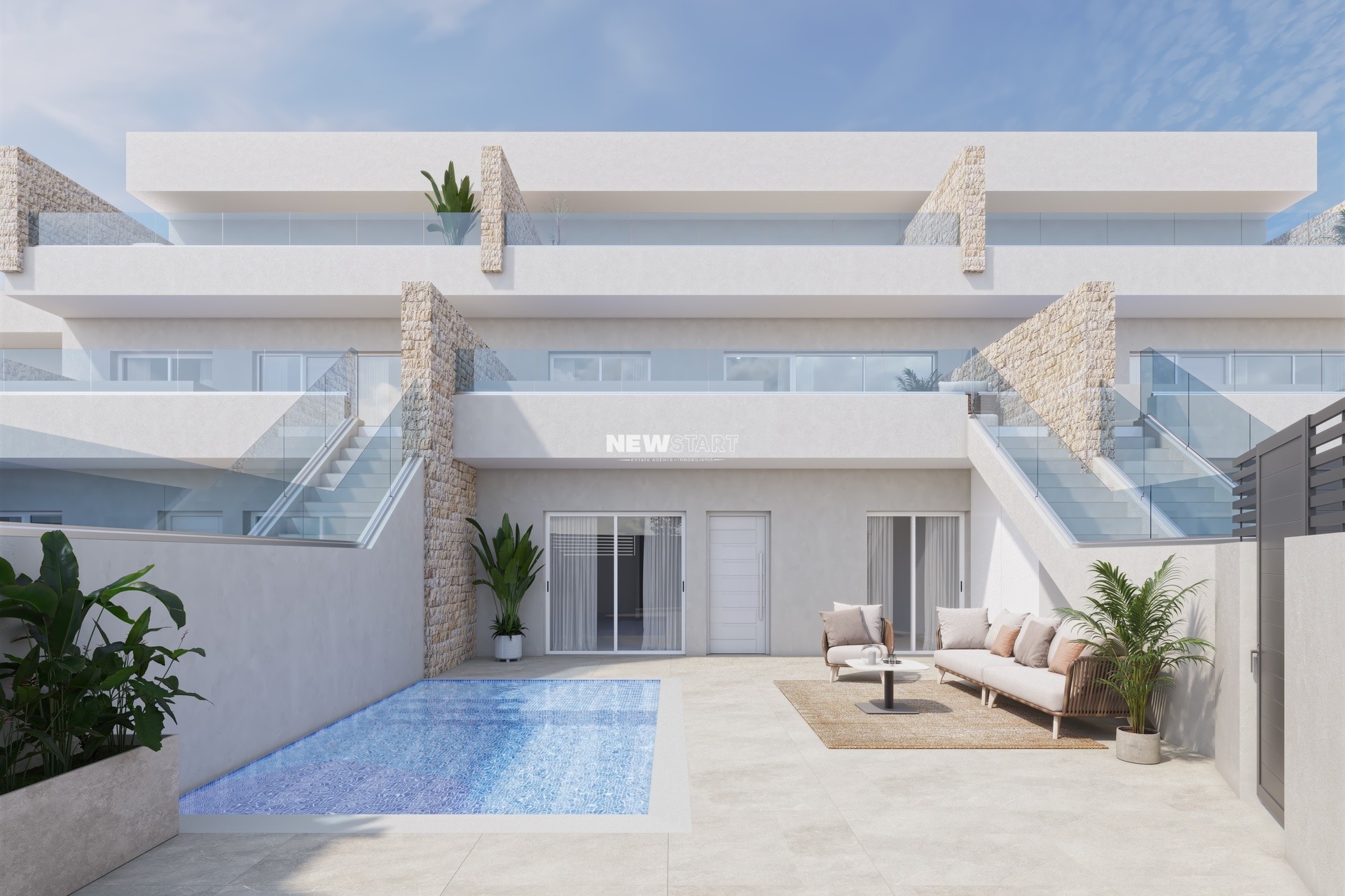 Obra nueva - Bungalow bajo - Pilar de la Horadada