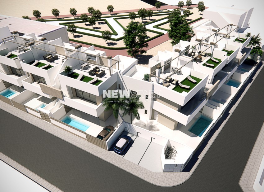 Obra nueva - Bungalow bajo - Pilar de la Horadada