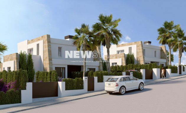 Twee-onder-een-kapwoning - Nieuwbouw Woningen - Algorfa - La Finca Golf