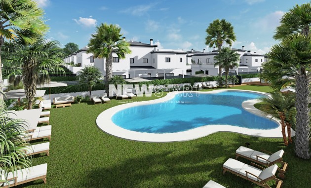 Twee-onder-een-kapwoning - Nieuwbouw Woningen - Gran Alacant - Gran Alacant