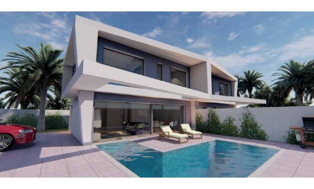 Twee-onder-een-kapwoning - Nieuwbouw Woningen - Santa Pola - Gran Alacant