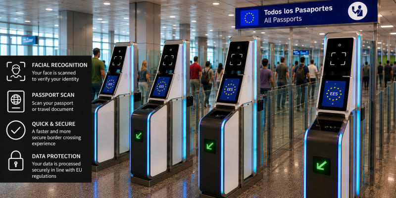 EU Launches Biometric Border System, Here’s What It Means for the 90 Day Rule.