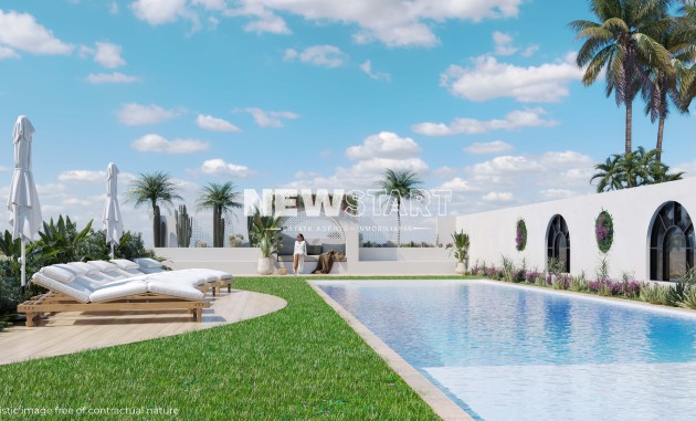 Nybyggnation - Låg bungalow - Ciudad Quesada