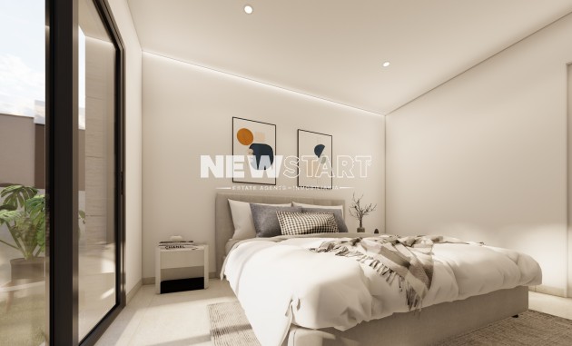 Nieuwbouw Woningen - Gelijkvloerse bungalow - San Pedro del Pinatar