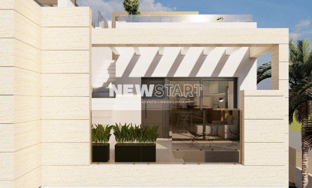 Nieuwbouw Woningen - Gelijkvloerse bungalow - San Pedro del Pinatar