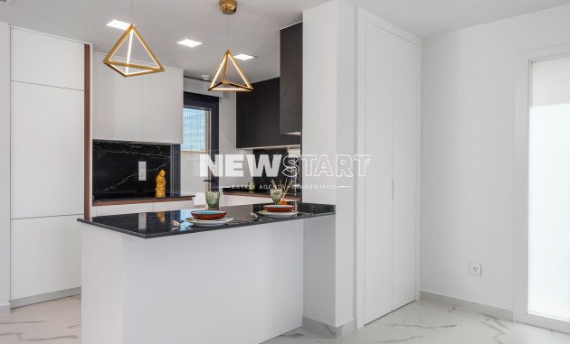 Nieuwbouw Woningen - Gelijkvloerse bungalow - San Miguel de Salinas