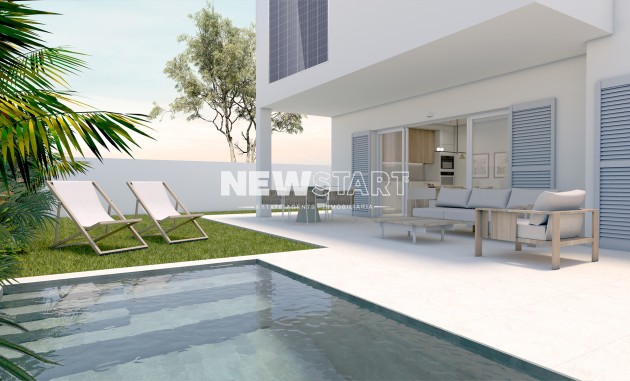 Nouvelle construction - Bungalow élevé - Pilar de la Horadada