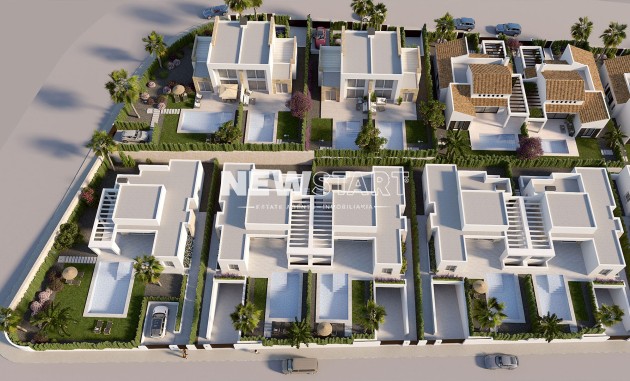 Nieuwbouw Woningen - Twee-onder-een-kapwoning - Algorfa
