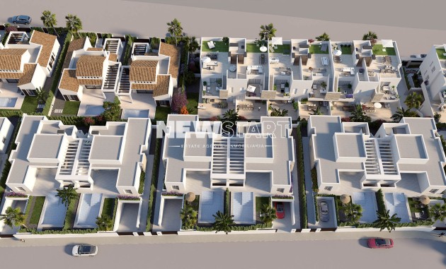 Nieuwbouw Woningen - Twee-onder-een-kapwoning - Algorfa