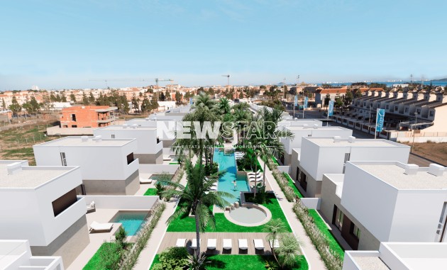 Nybyggnation - Låg bungalow - Los Alcázares