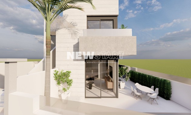 Nouvelle construction - Bungalow élevé - Pilar de la Horadada