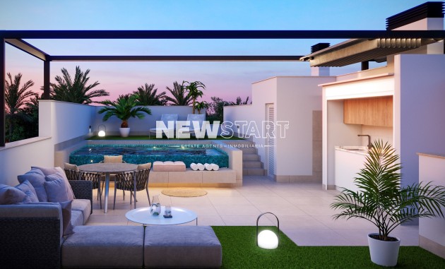 Nybyggnation - Högt bungalow - Pilar de la Horadada