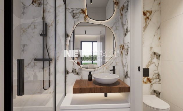 Nouvelle construction - Bungalow de plain-pied - San Miguel de Salinas