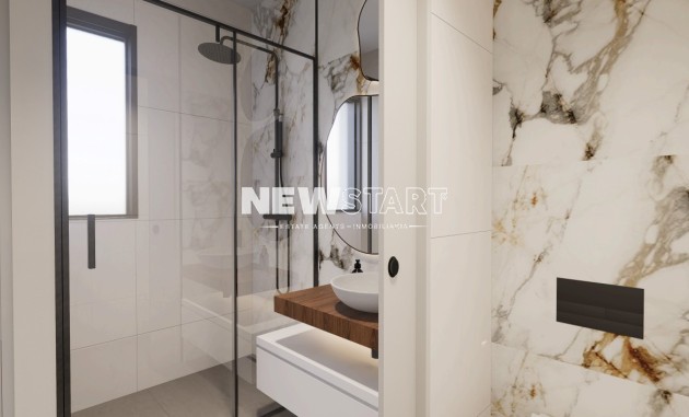 Nouvelle construction - Bungalow de plain-pied - San Miguel de Salinas