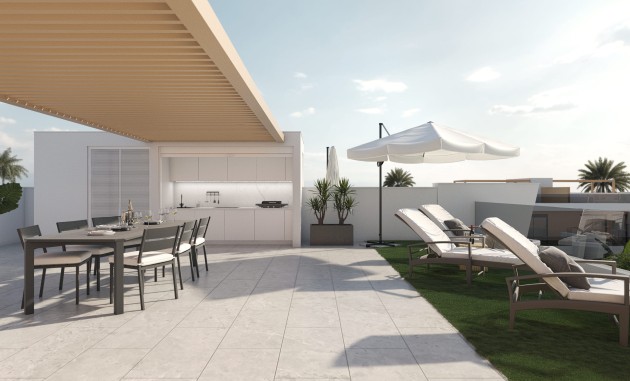 Nybyggnation - Låg bungalow - San Pedro del Pinatar