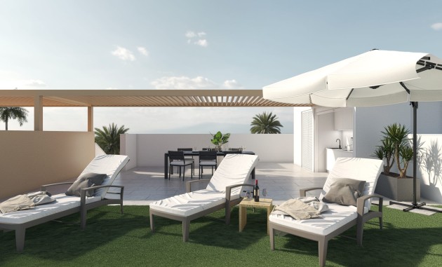 Nybyggnation - Låg bungalow - San Pedro del Pinatar