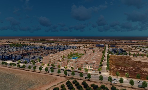 Nieuwbouw Woningen - Terrasvormig - Pilar de la Horadada