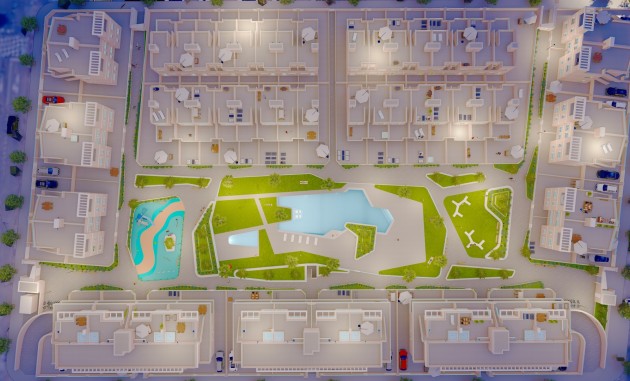 Nieuwbouw Woningen - Terrasvormig - Pilar de la Horadada