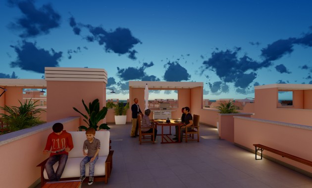 Nieuwbouw Woningen - Terrasvormig - Pilar de la Horadada