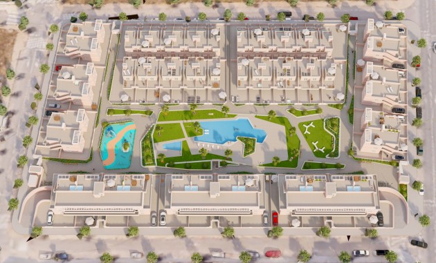 Nieuwbouw Woningen - Terrasvormig - Pilar de la Horadada