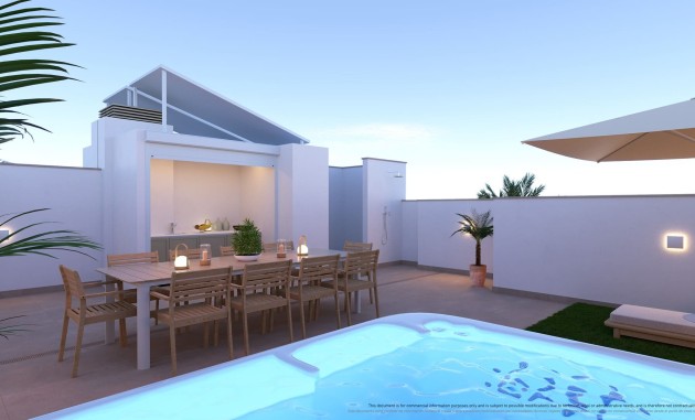 Nieuwbouw Woningen - Gelijkvloerse bungalow - Torre de la Horadada