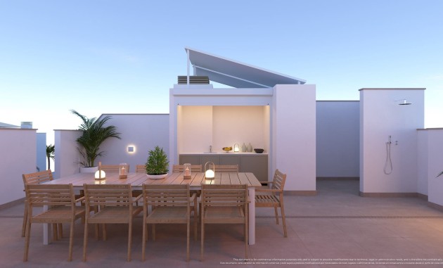 Nieuwbouw Woningen - Gelijkvloerse bungalow - Torre de la Horadada