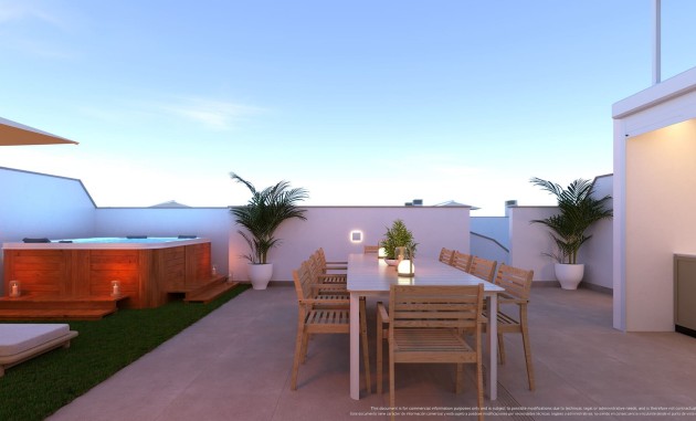 Nieuwbouw Woningen - Gelijkvloerse bungalow - Torre de la Horadada