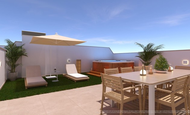 Nieuwbouw Woningen - Gelijkvloerse bungalow - Torre de la Horadada