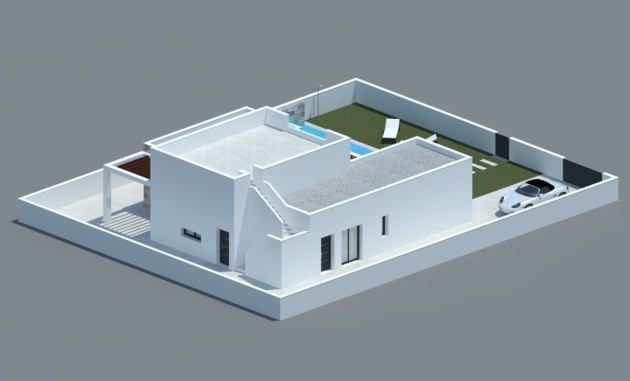 Neue Gebäude - Freistehende Villa - La Marina - Urb. La Marina