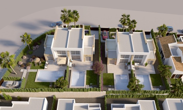 Neue Gebäude - Doppelhaushälfte - Algorfa - La Finca Golf