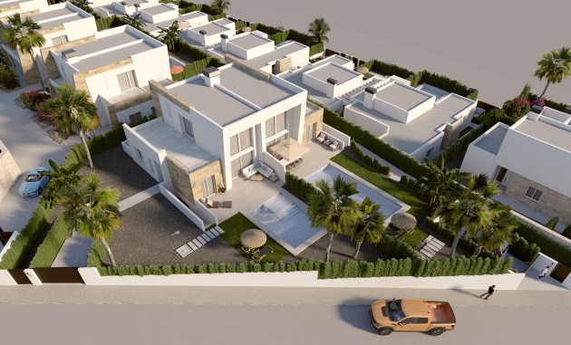 Neue Gebäude - Doppelhaushälfte - Algorfa - La Finca Golf