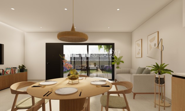 Nieuwbouw Woningen - Gelijkvloerse bungalow - San Pedro del Pinatar