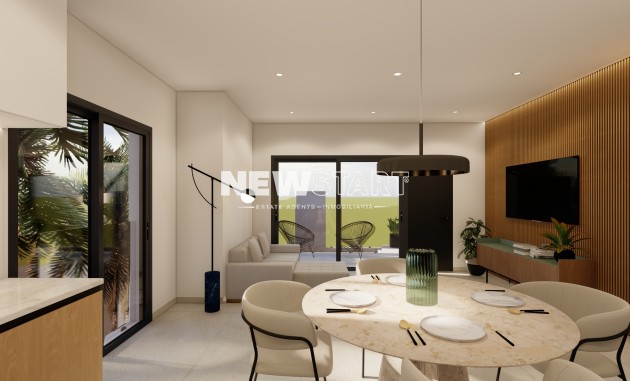Nieuwbouw Woningen - Gelijkvloerse bungalow - San Pedro del Pinatar