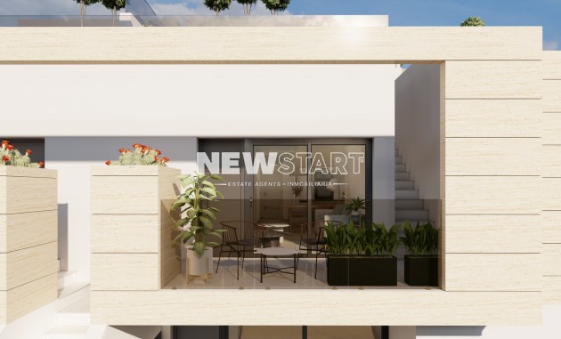 Nieuwbouw Woningen - Gelijkvloerse bungalow - San Pedro del Pinatar