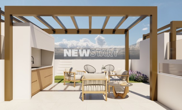 Nieuwbouw Woningen - Gelijkvloerse bungalow - San Pedro del Pinatar