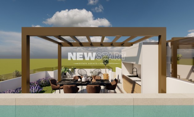 Nieuwbouw Woningen - Gelijkvloerse bungalow - San Pedro del Pinatar